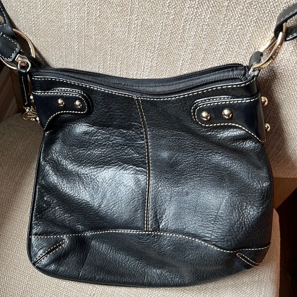 Anne Klein leather crossbody bag